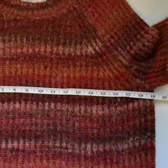 Knox Rose Long Sleeve Multicolored Soft Pullover Sweater Size S - Picture 6 of 14